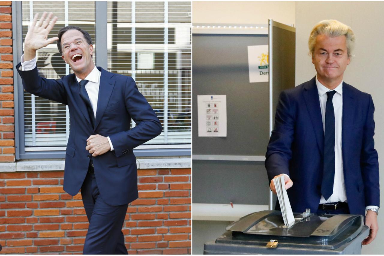 Mark Rutte i Geert Wilders