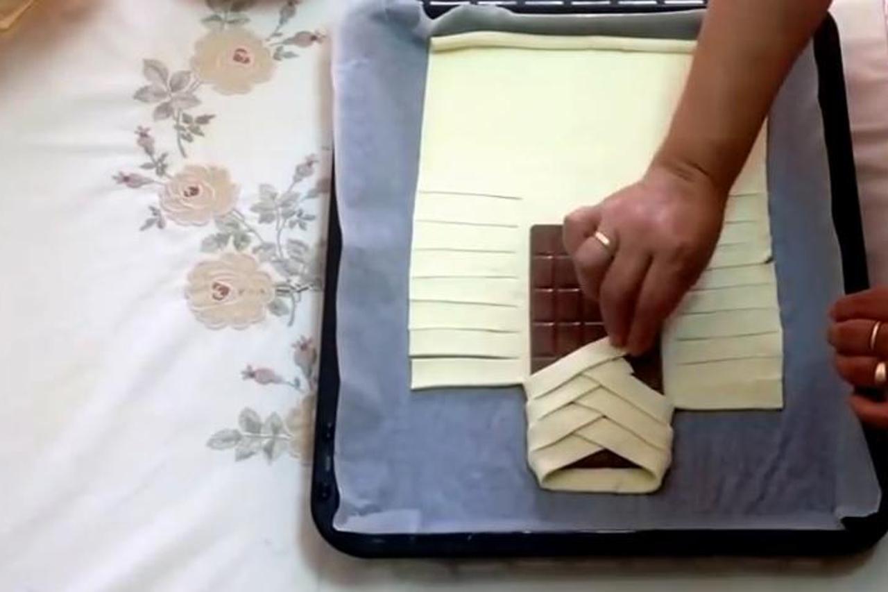 čokoladna pletenica