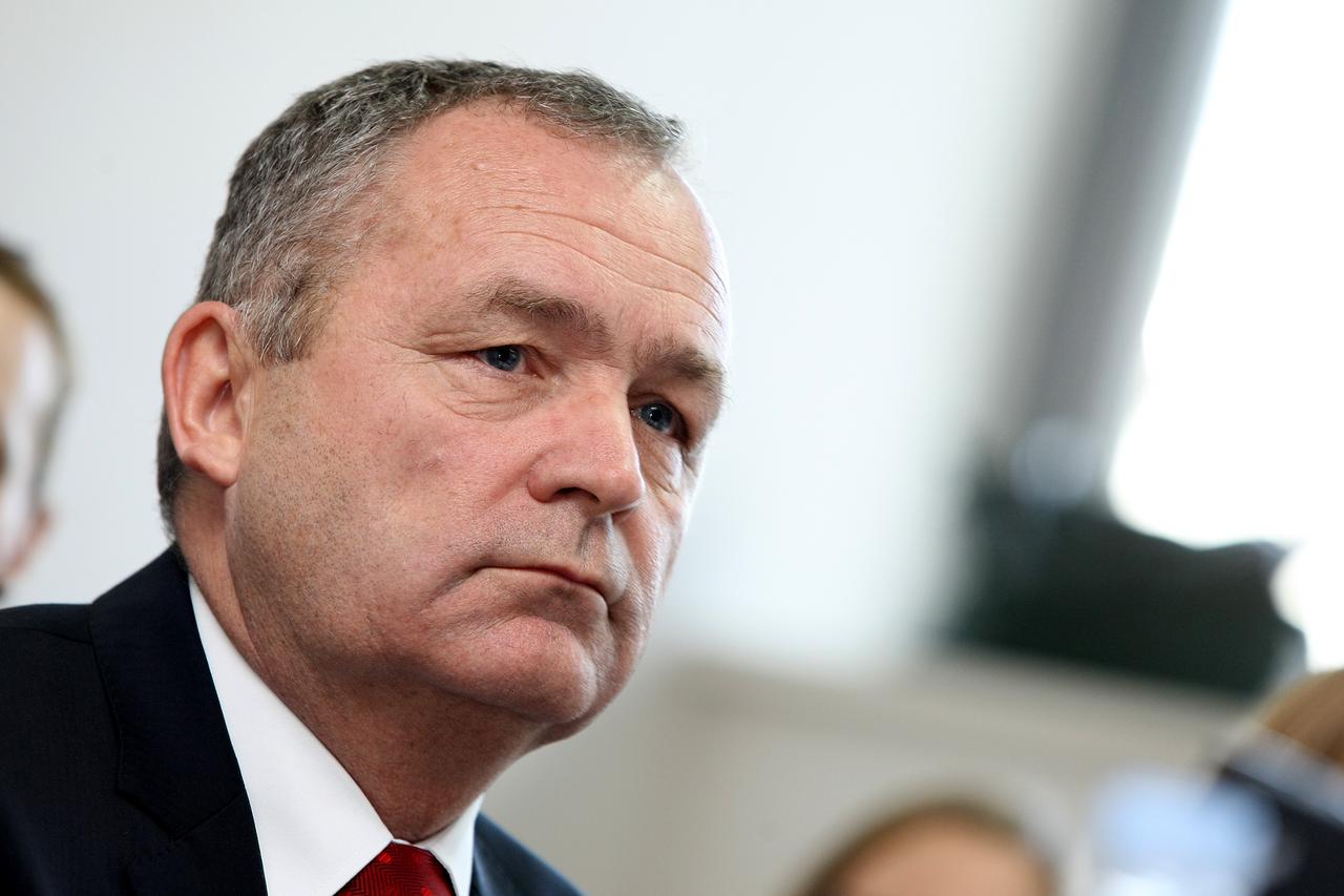 26.02.2014., Zagreb - Ravnatelj carinske uprave Zlatko Grabar Photo: Grgur Zucko/PIXSELL