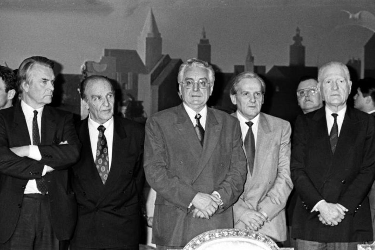 Franjo Tuđman i lord David Owen