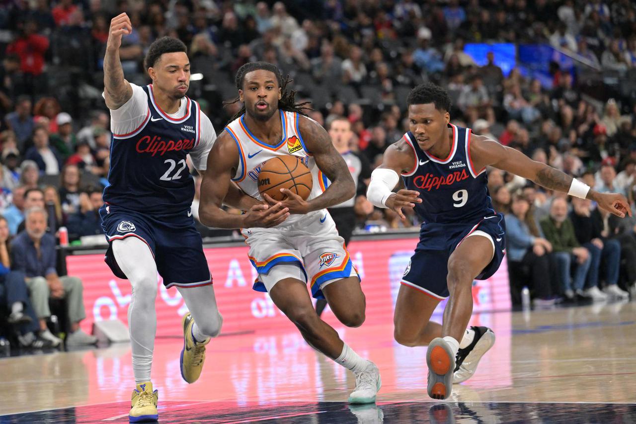 NBA: Oklahoma City Thunder at Los Angeles Clippers