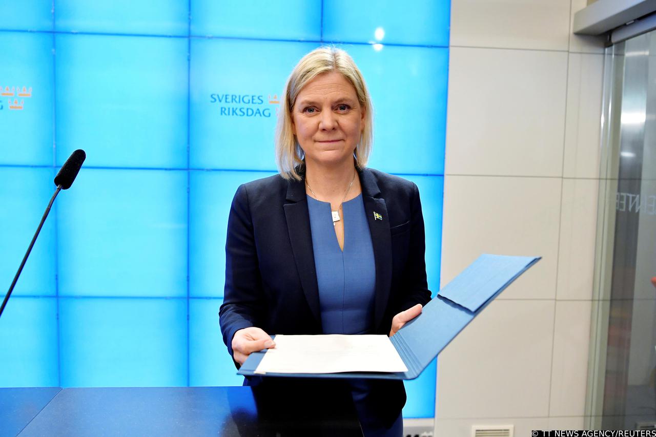 Swedish parliament confirms Social Democrat leader Andersson as new PM