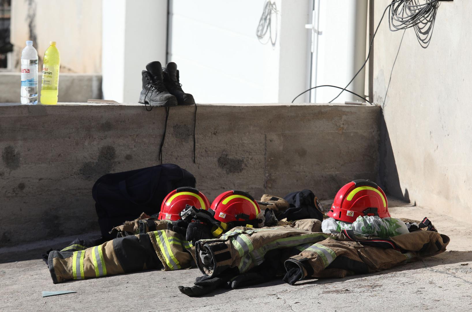 Lakše je ozlijeđen i jedan vatrogasac JVP Šibenik