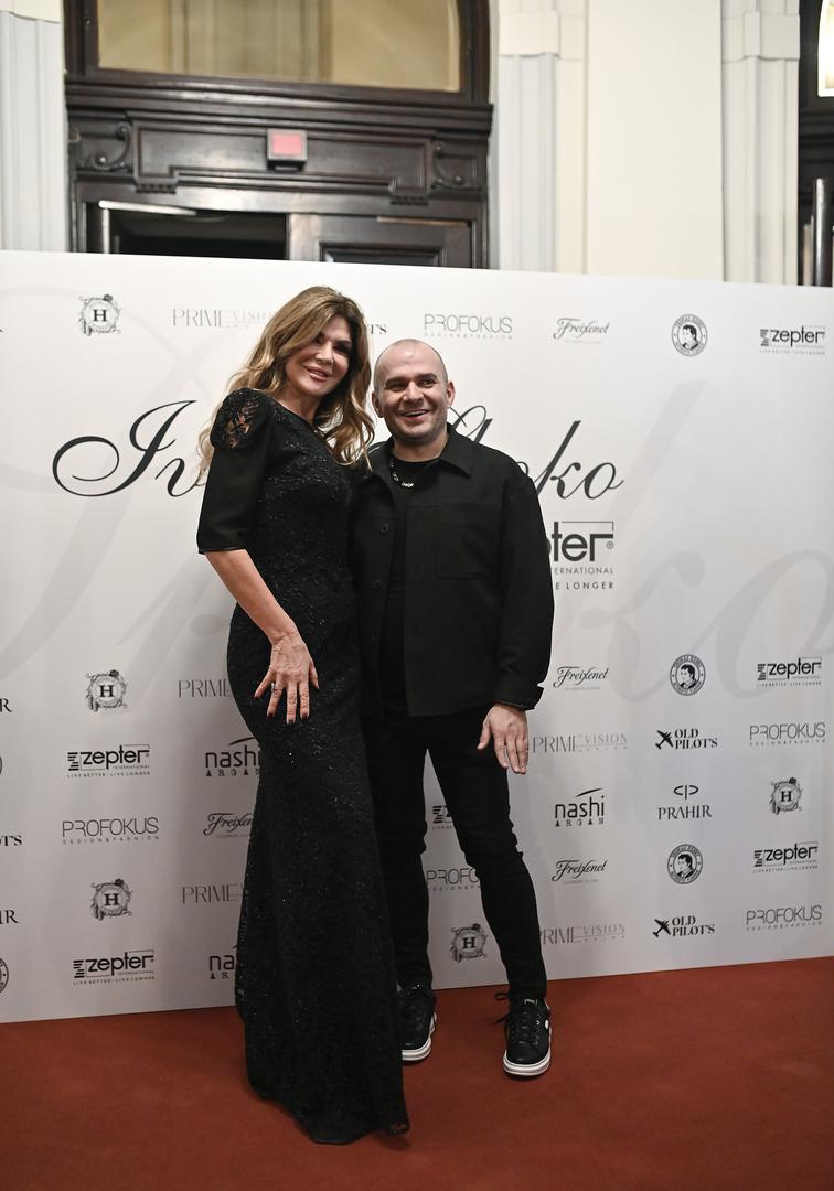 Daniela Gračan u društvu dizajnera koji je sinoć sve oduševio novom kolekcijom