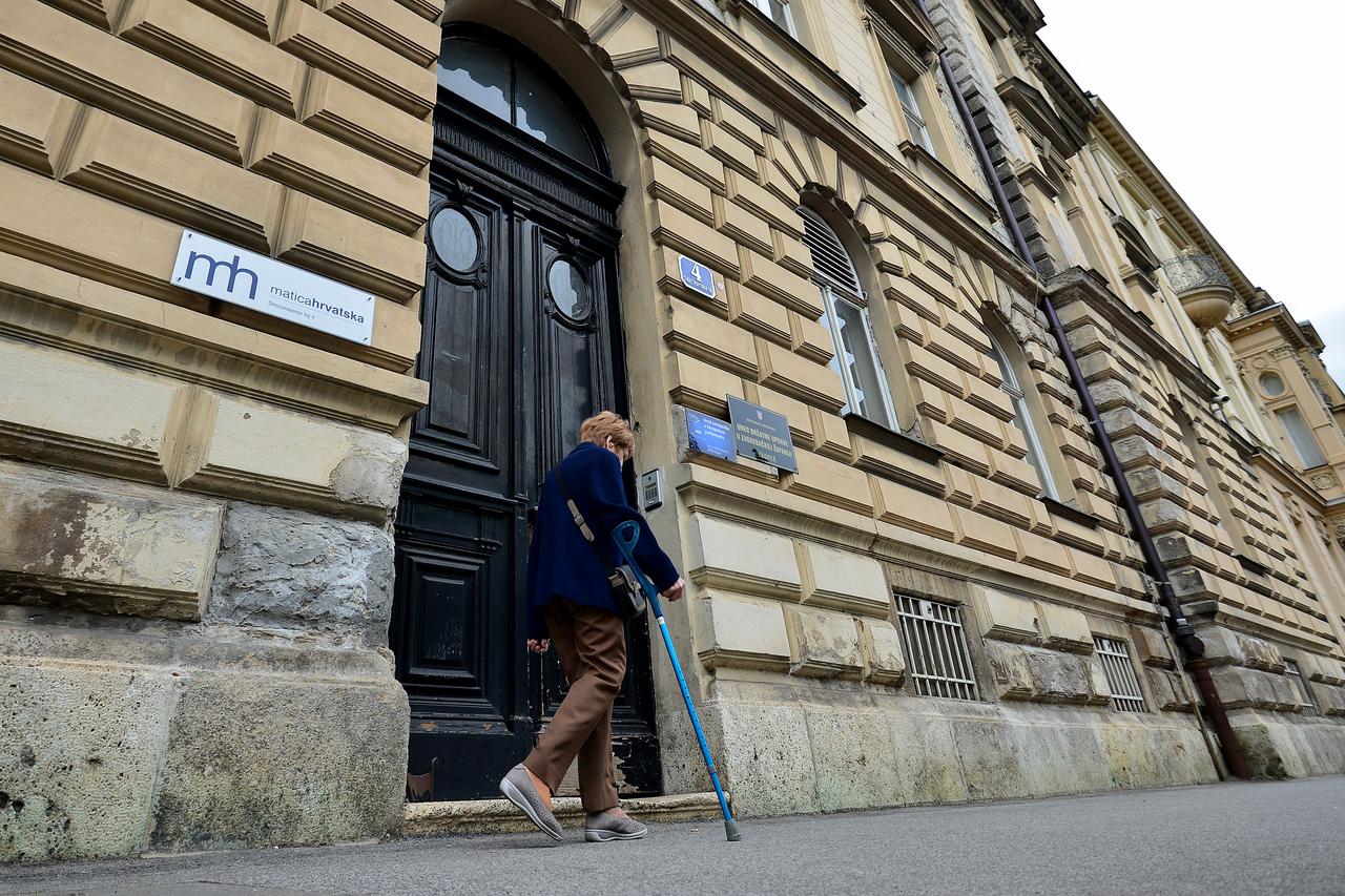 01.05.2015., Zagreb - Zgrada Matice hrvatske.  Photo: Marko Prpic/PIXSELL
