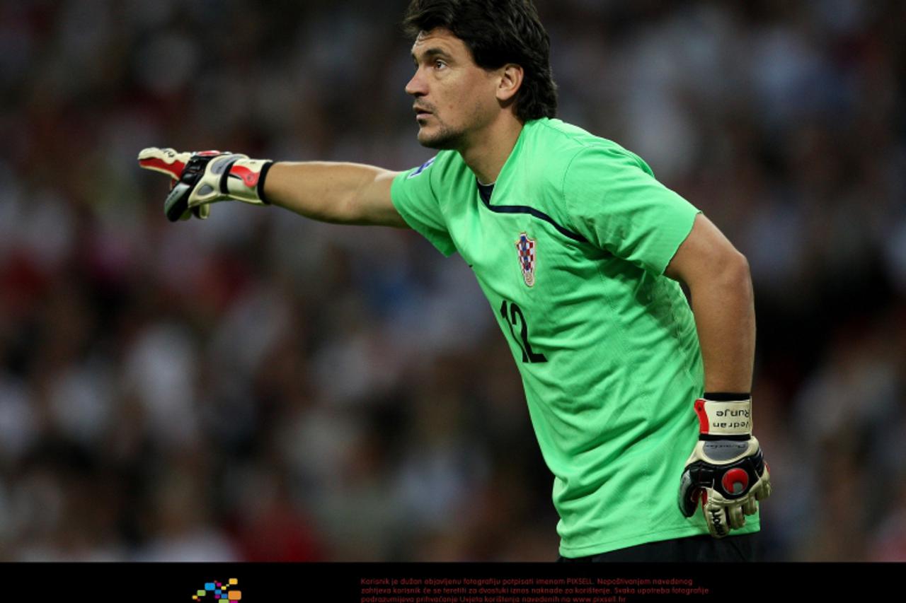 'Croatia goalkeeper Vedran Runje Photo: Press Association/Pixsell'