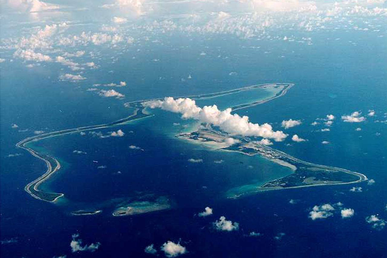 FILE PHOTO: Indian ocean island of Diego Garcia