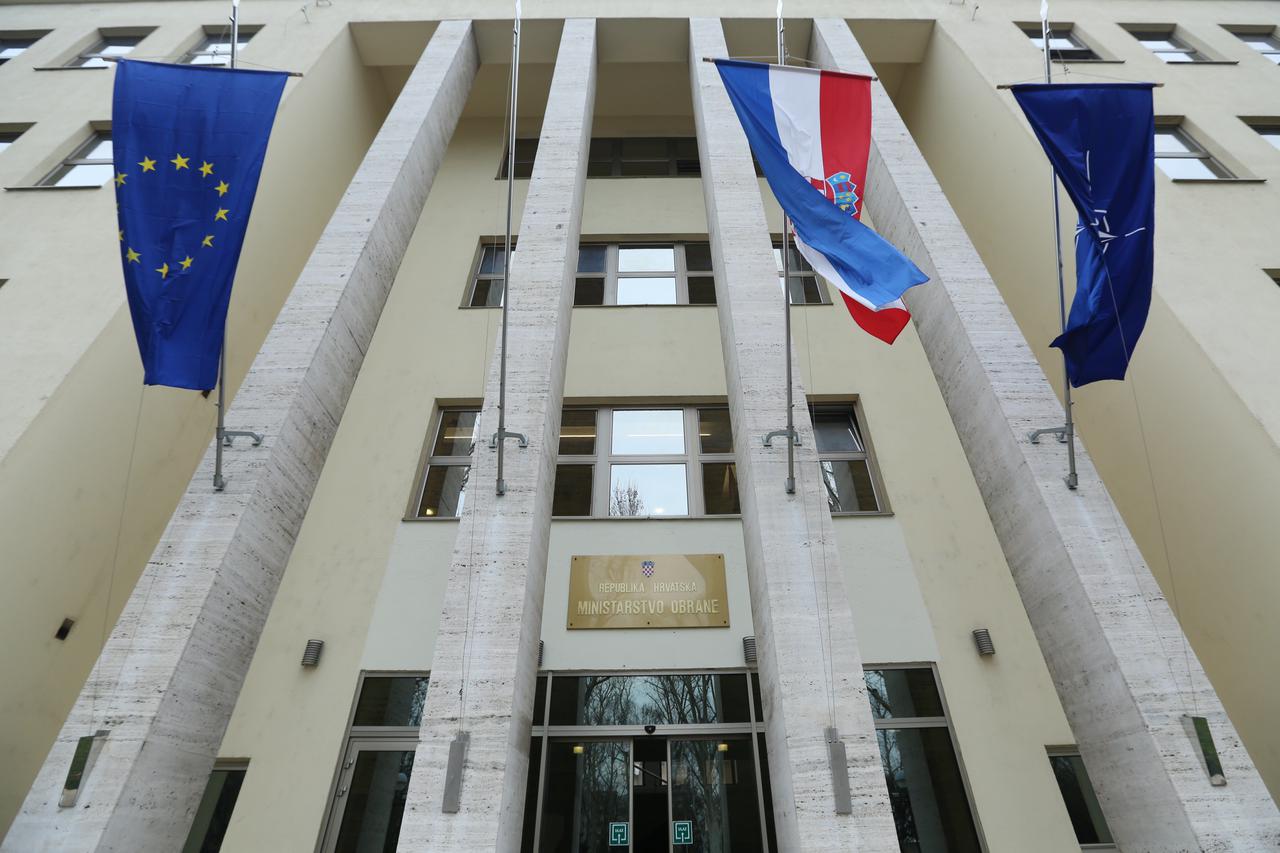 Zagreb: Zgrada Ministarstva obrane Republike Hrvatske