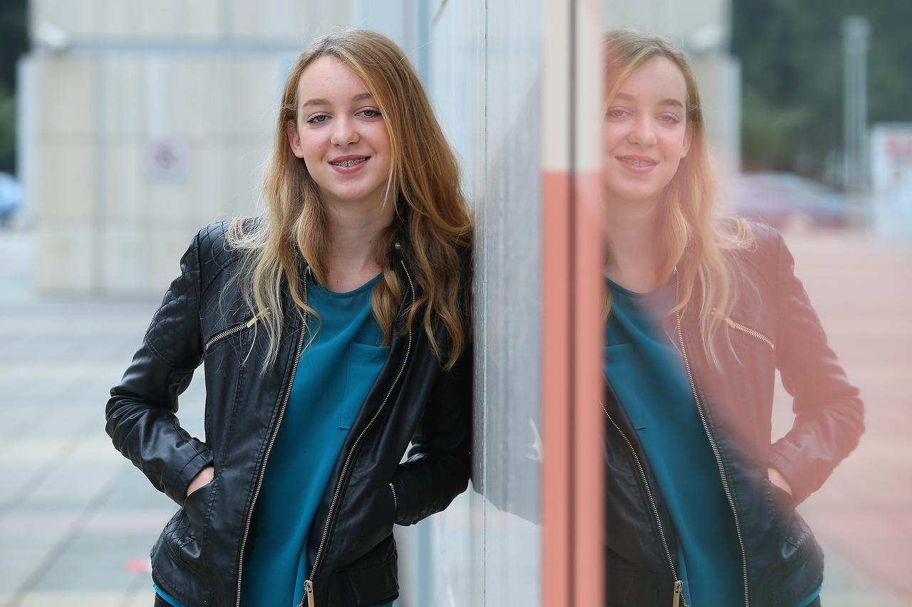 09.10.2015., Zagreb - Mlada glumica Helena Beljan. Photo: Jurica Galoic/PIXSELL