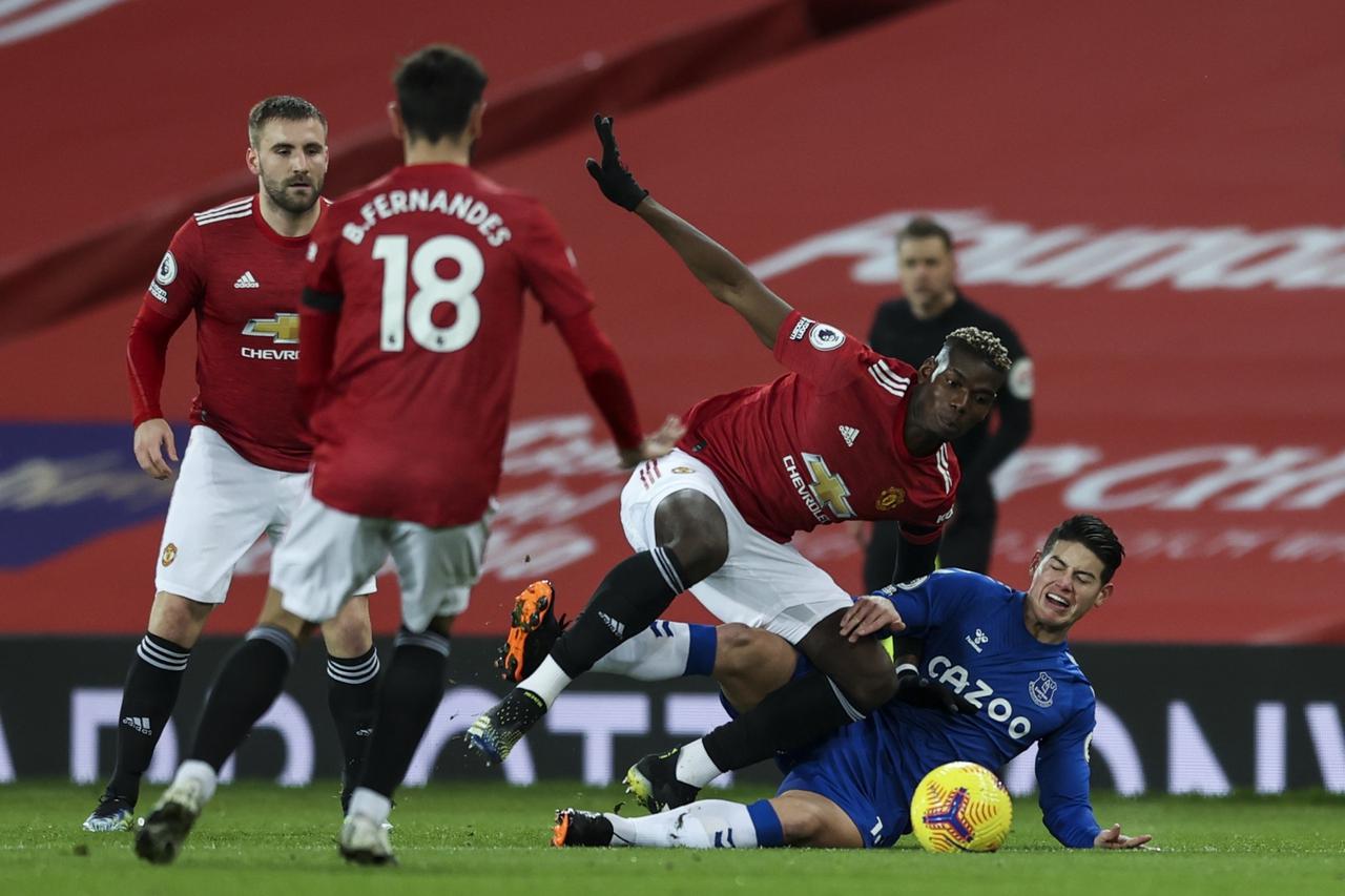 Manchester United v Everton, Premier League.