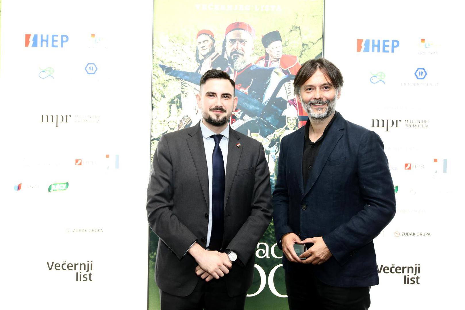 14.06.2022.Zagreb- Premijera dokumentarno igranog filma Vecernjeg lista  "Zumberacki uskoci" u Branimir Mingele Mallu. Photo: Boris Scitar/Vecernji list/PIXSELL