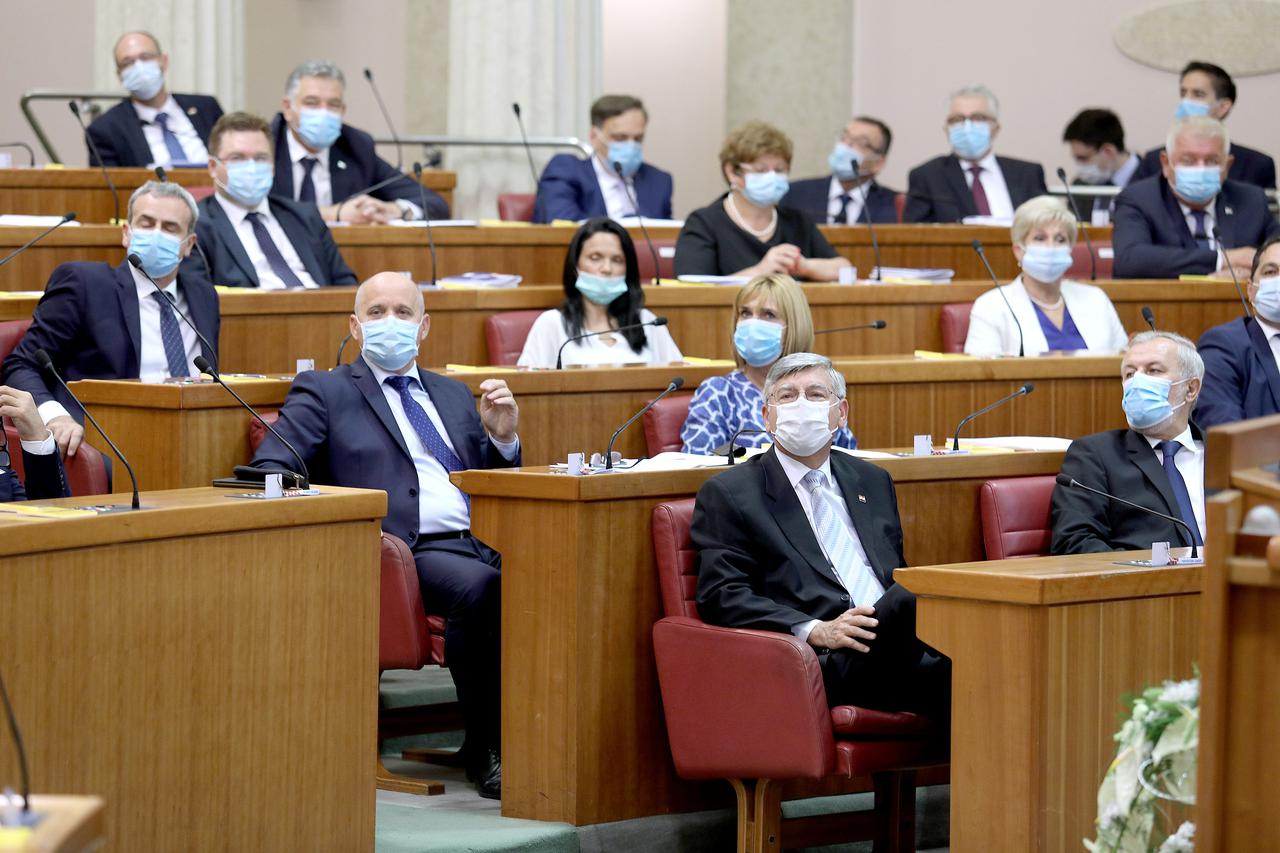 Zagreb: Konstituirajuća sjednica 10. saziva Hrvatskog sabora