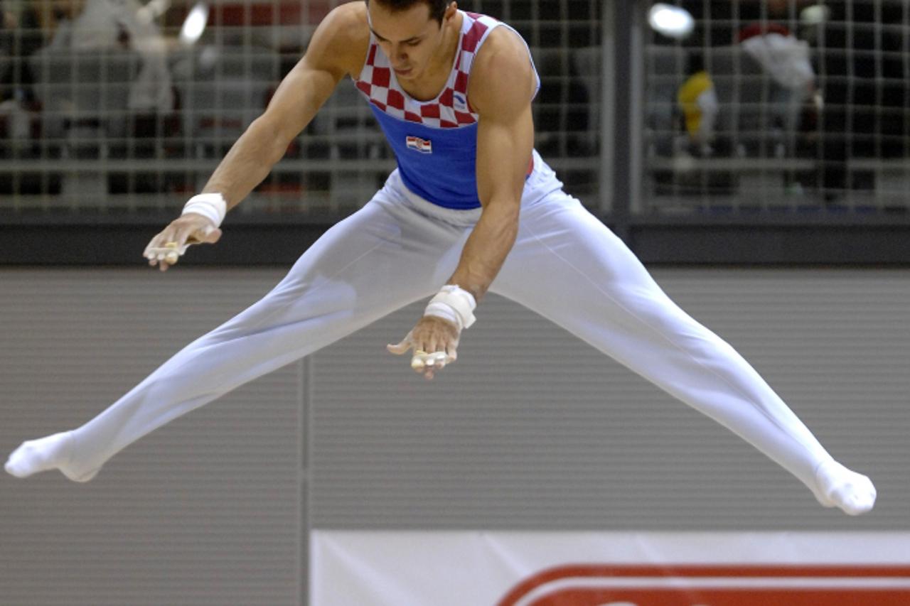 'sport,08.11.2009.osijek,hrvatska,svjetski gimnasticki kup u osijeku,marijo moznik Photo: Davor Javorovic/PIXSELL'
