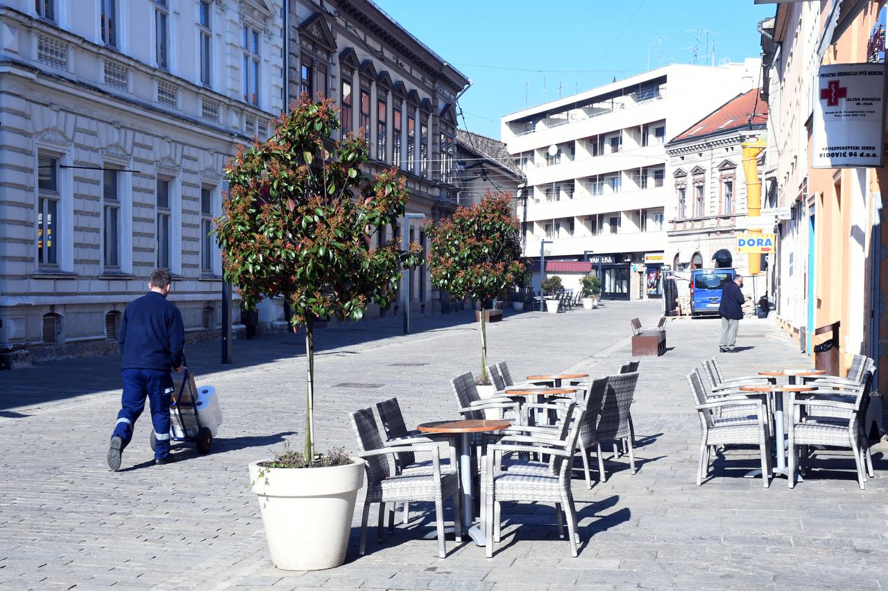 Sisak: Zbog koronavirusa zatvoreni ugostiteljski objekti i uslužne djelatnosti