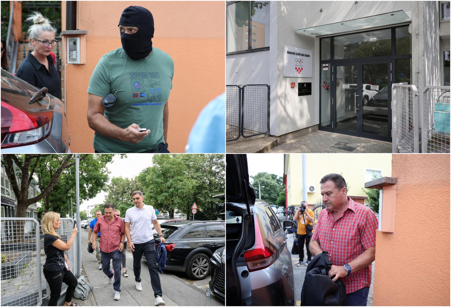 Uskok je u četvrtak izvijestio o novim uhićenjima i tzv. hitnim dokaznim radnjama poput pretresa. Uhićeni su direktor u Hrvatskom olimpijskom odboru (HOO) Damir Šegota i njegova supruga, dok pretrage traju i kod glavnog tajnika HOO-a Siniše Krajača.