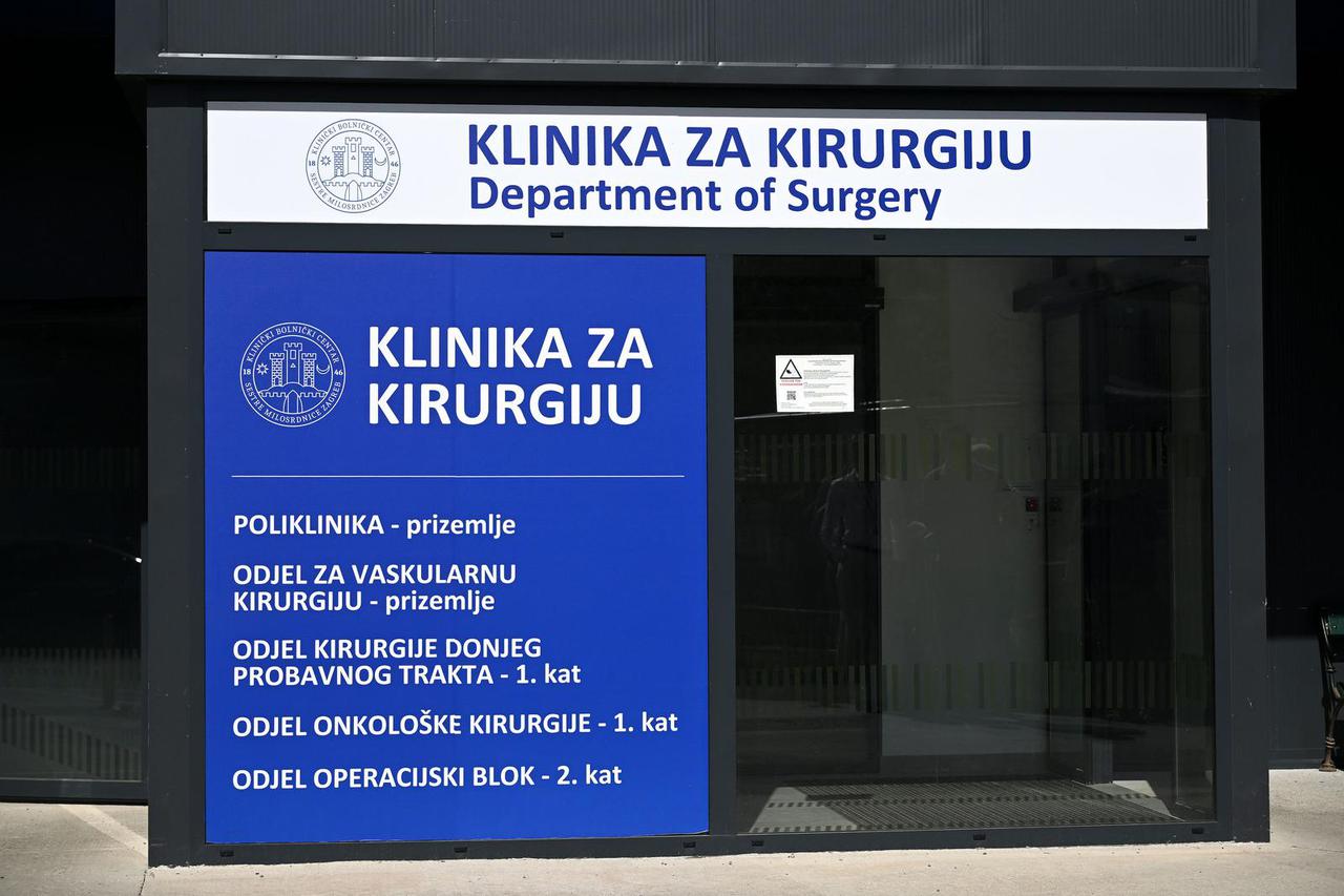 Zagreb: Obilazak obnovljenog prostora KBC sestre Milosrdnice