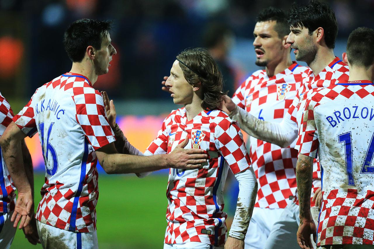 Hrvatska - Nikola Kalinić, Luka Modrić, Vedran Ćorluka