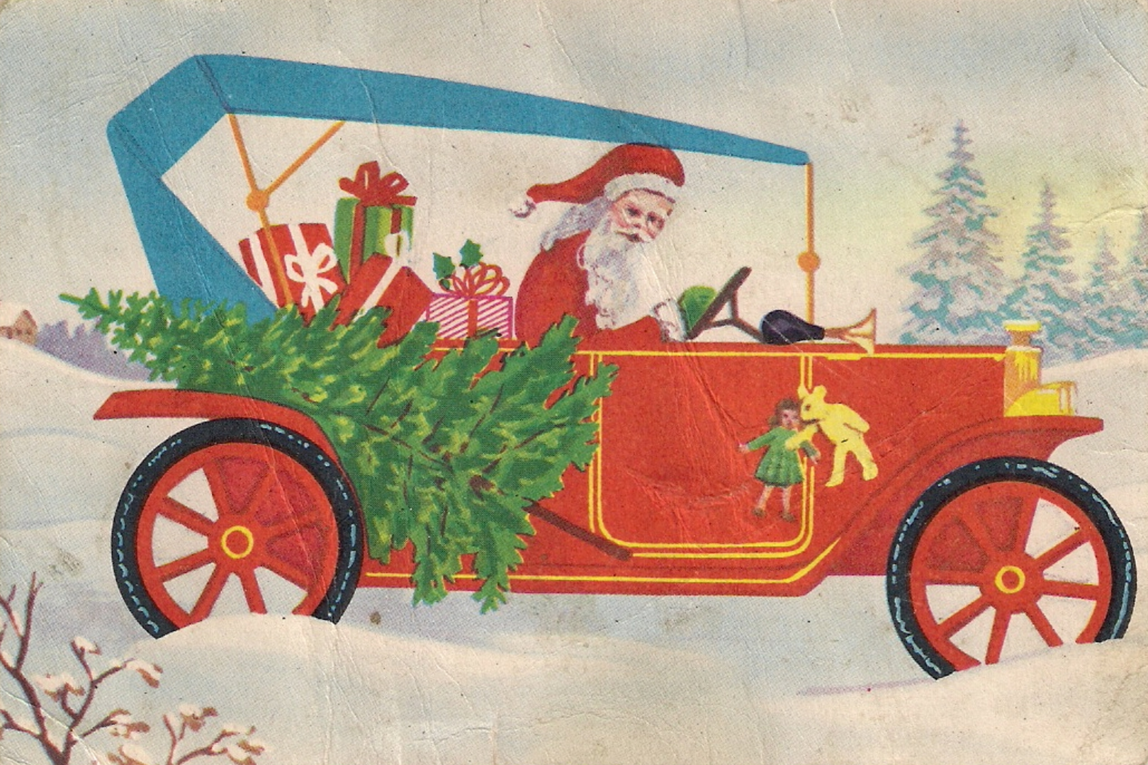 Motorizirani Djed Mraz iz 1967. godine