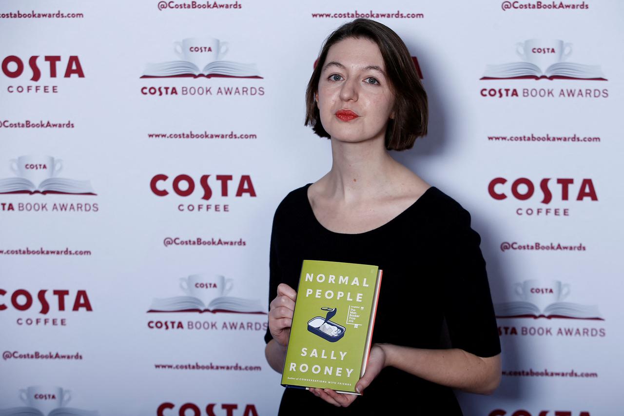 FILE PHOTO: Sally Rooney in London