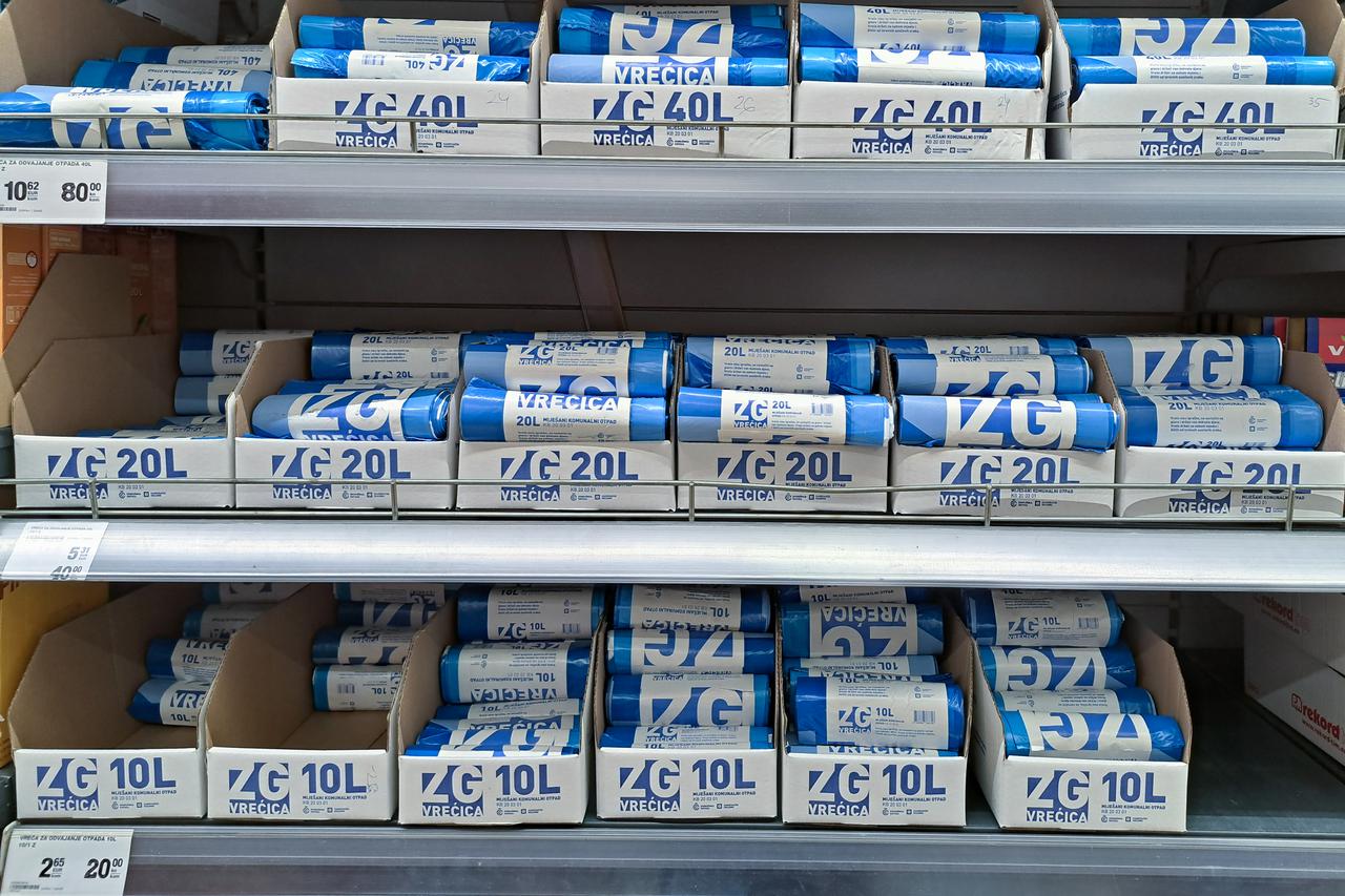 Zagreb: Od danas su na prodajnim mjestima dostupne nove ZG vrećice