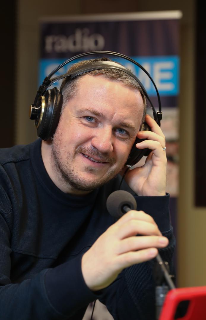 24.02.2025., Zagreb, HRT, radio Sljeme - Ivan Hlupic, radijski voditelj i radijski novinar Photo: Robert Anic/PIXSELL