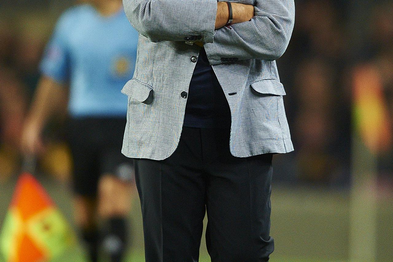 Gerardo Tata Martino coach (FC Barcelona), during La Liga soccer match between FC Barcelona and Villarreal CF, at the Camp Nou stadium in Barcelona, Spain, Saturday, december 14, 2013. Foto: S.Lau/DPA/PIXSELL