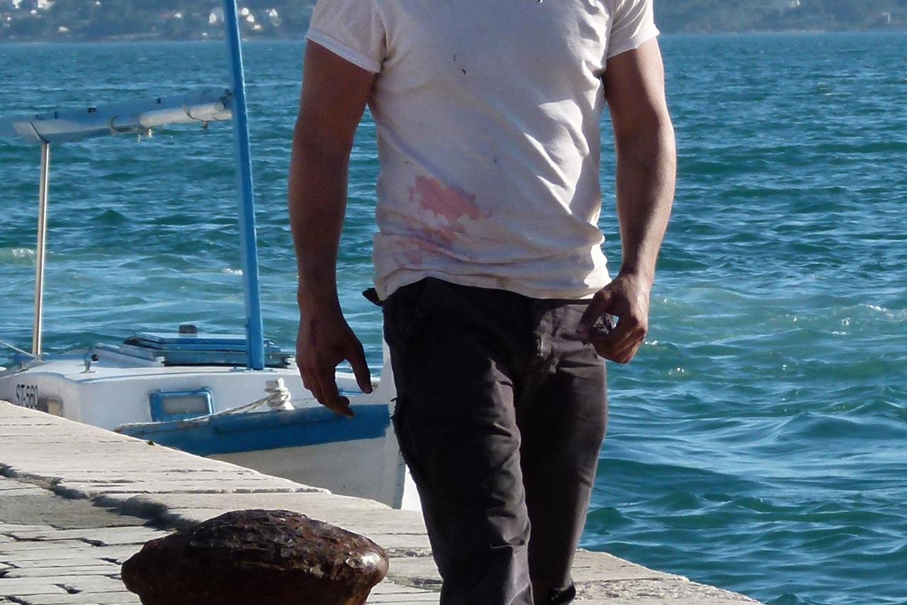 26.04.2012., Kastel Stari - Snimanje filma Larin izbor. Ivan Herceg.  Photo: Ivan Ivanovic/PIXSELL