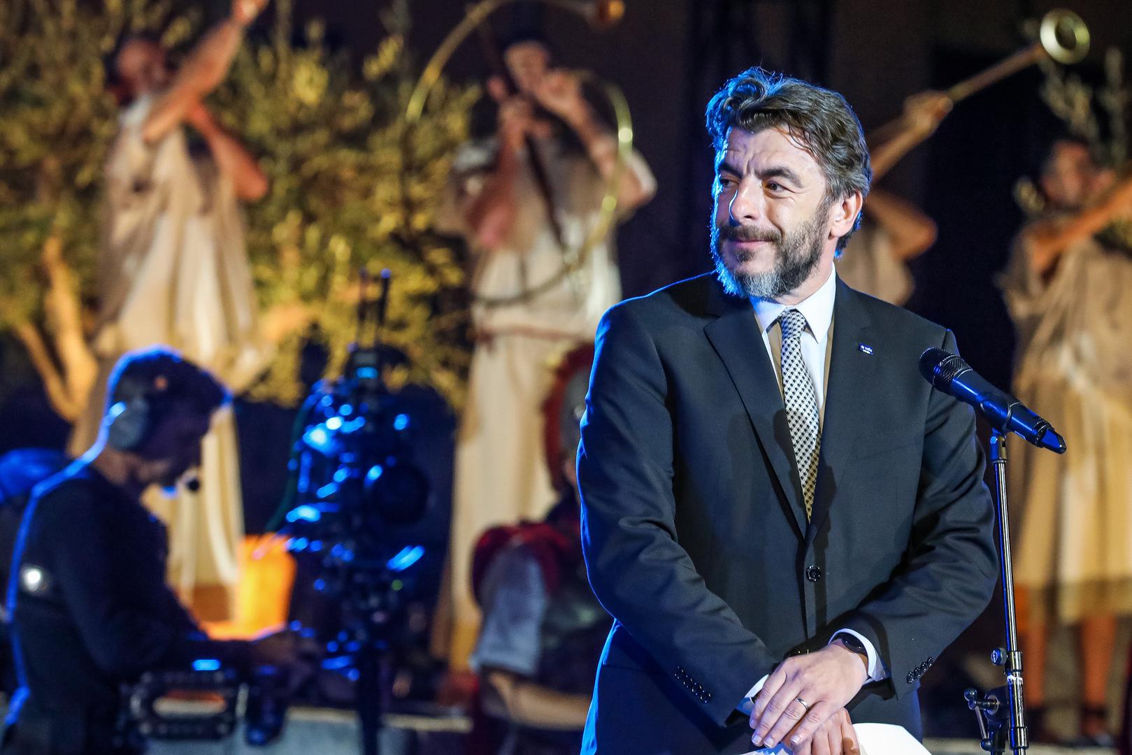 05.05.2023..,Pula -Svečano otvoreno Malo rimsko kazaliste, jedan je to od najvecih projekata u kulturi u posljednjih dvadesetak godina vrijednog vise od tri milijuna eura. Svecanost otvorenja pratio je glazbeno-scenski program u reziji Kresimira Dolencica i Aleksandra Svabica. Riječ je o projektu koji je sufinanciralo Ministarstvo kulture i medija s 1,6 milijuna eura, 1,1 milijuna eura osigurano je kroz fondove Europske unije (SAFU odnosno MRRFEU), dok je ostatak sredstava osigurao Arheoloski muzej Istre. Photo: Srecko Niketic/PIXSELL