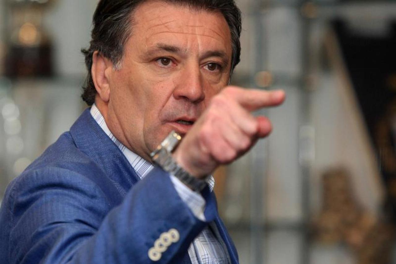 '14.04.2011., Zagreb -  Maksimirski stadion,  GNK Dinamo, Maksimirska 128. Konferencija za novinare Zdravka Mamica, na temu nove web stranice GNK Dinamo. Konferencija nije odrzana te je prebacena za n