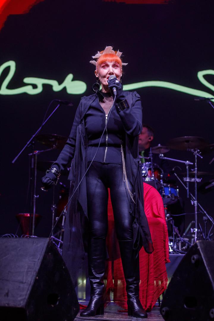 17.02.2024., Zagreb - Koncert pjevacice Josipe Lisac u maloj dvorani Doma sportova. Photo: Tomislav Miletic/PIXSELL