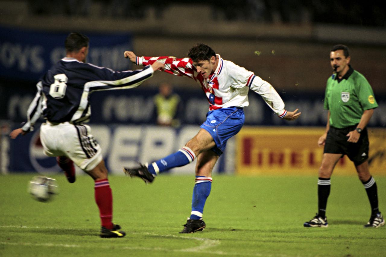 Zagreb: Kvalifikacije za EP u nogometu, Hrvatska - Jugoslavija, 9.10.1999.