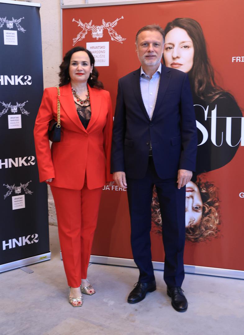 Iva Hraste Sočo i predsjednik Hrvatskog sabora Gordan Jandroković