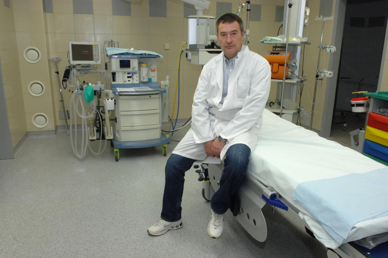 14.03.2013., Zabok - Ravnatelj Opce bolnice Zabok Ivan Svajger o problemima i planovima bolnice te o otvaranju novih odjela u sklopu bolnice.  Photo: Matija topolovec/PIXSELL