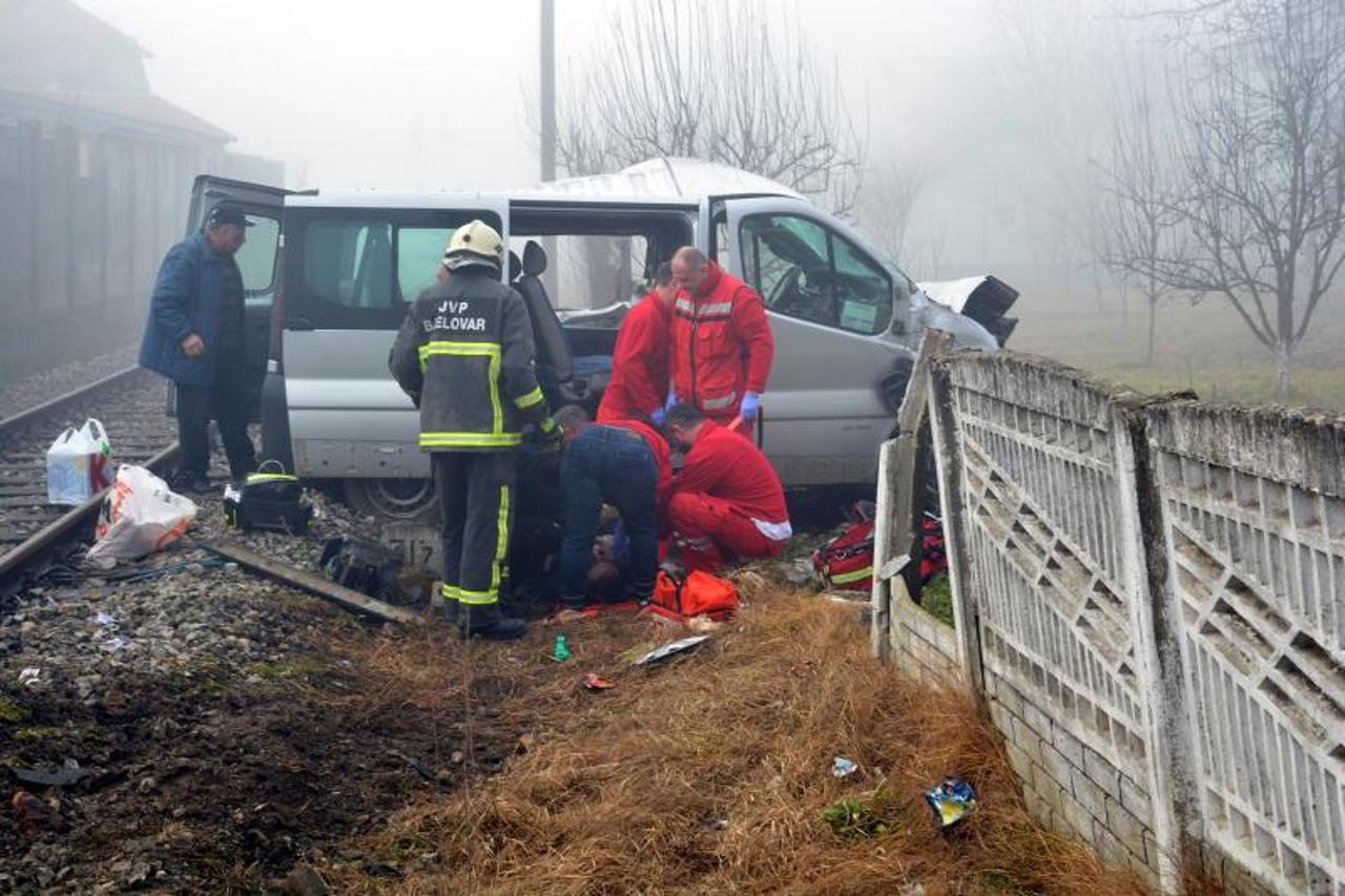 Željeznička nesreća u Bjelovaru 