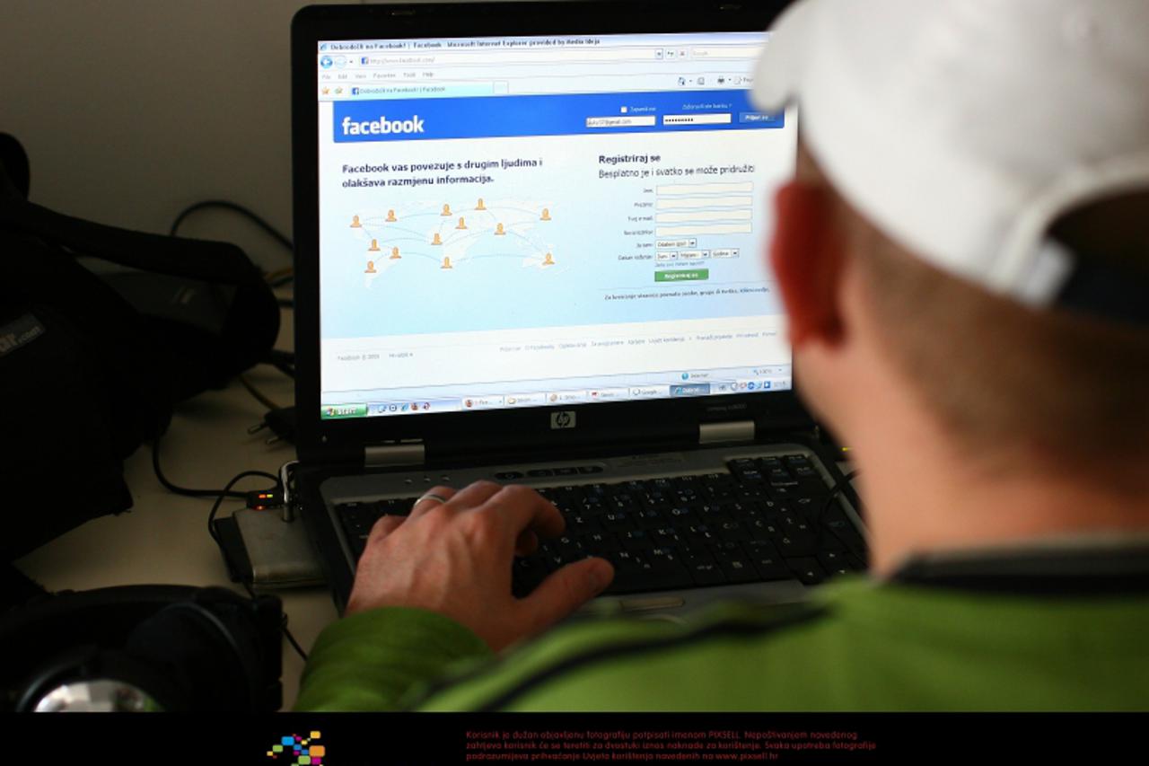 \'05.04.2009.,Zagreb  - Ilustracija Facebook Photo: Danko Vucinovic/24sata\'
