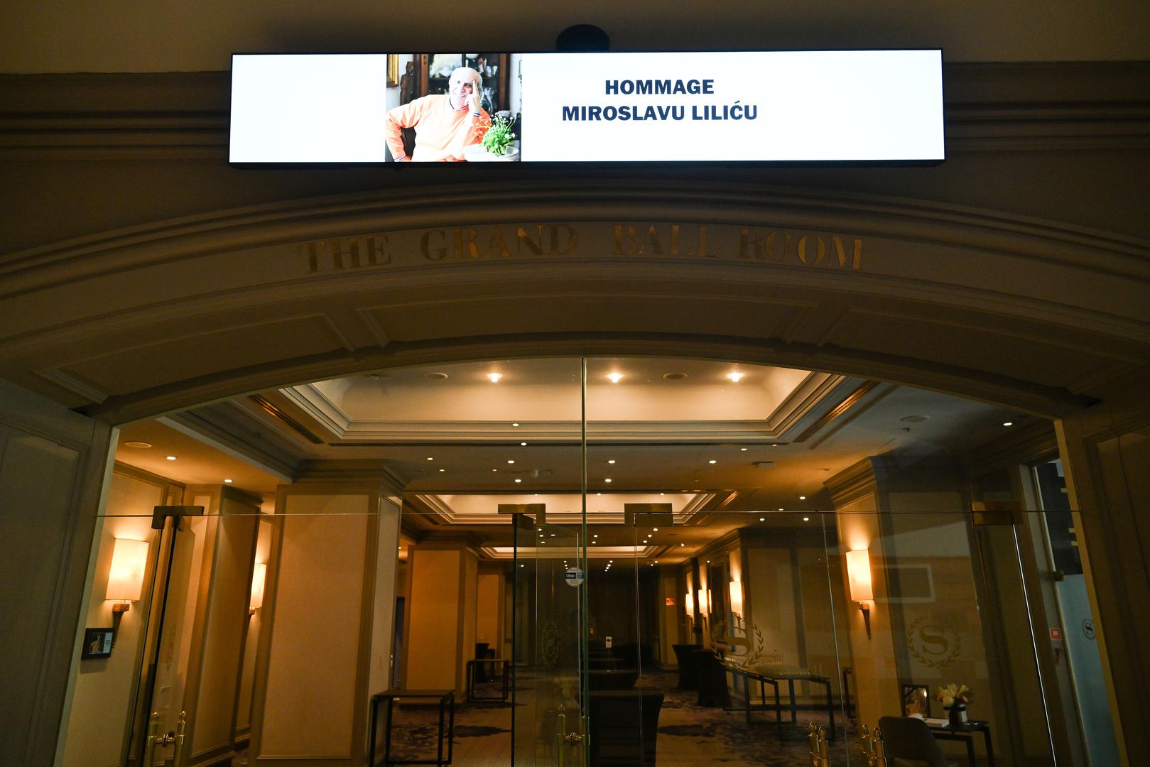 03.10.2023., Zagreb - U Hotelu Sheraton odrzano je predstavljanje knjige "Bez reprize 2" Miroslava Lilica. Photo: Davorin Visnjic/PIXSELL