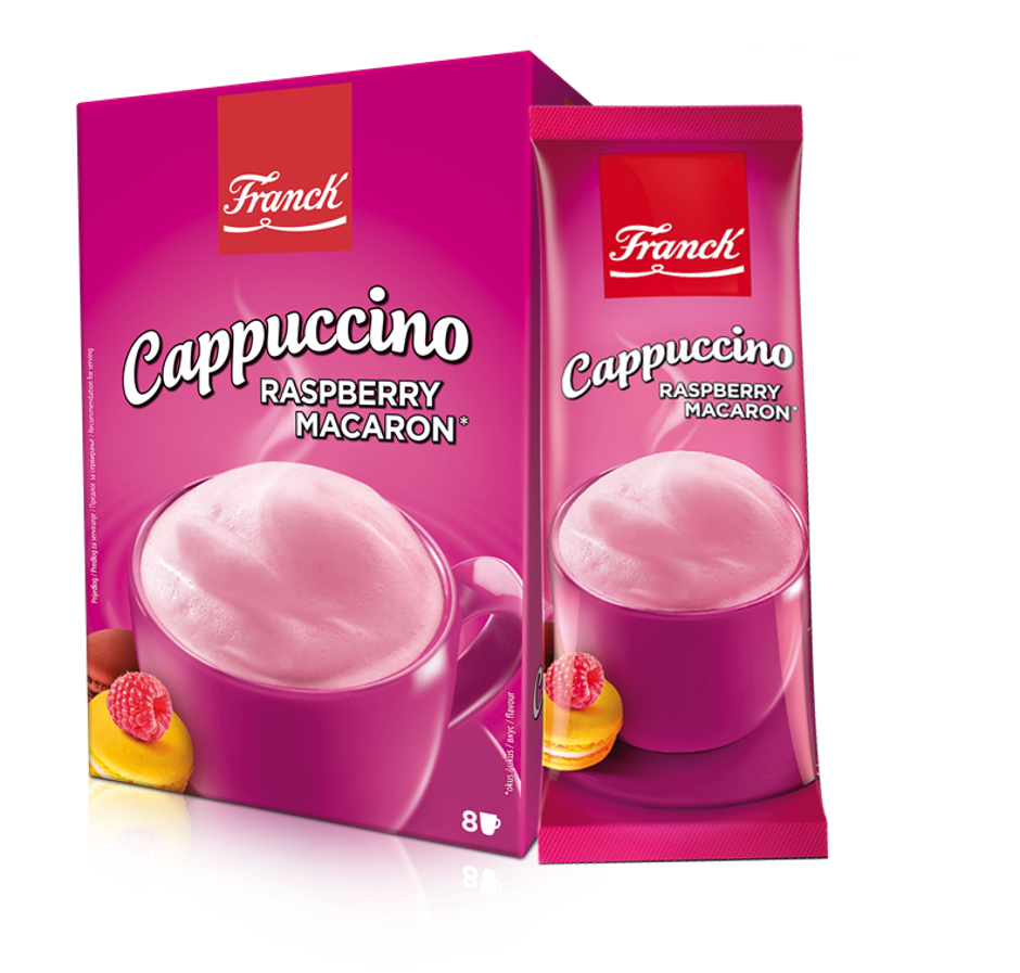 Franck Raspberry Macaron Cappuccino