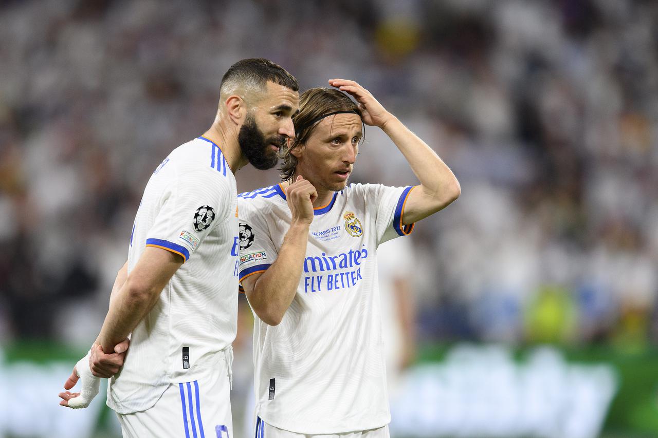 Soccer Champions League Final 2022/ Liverpool FC - Real Madrid 0:1.