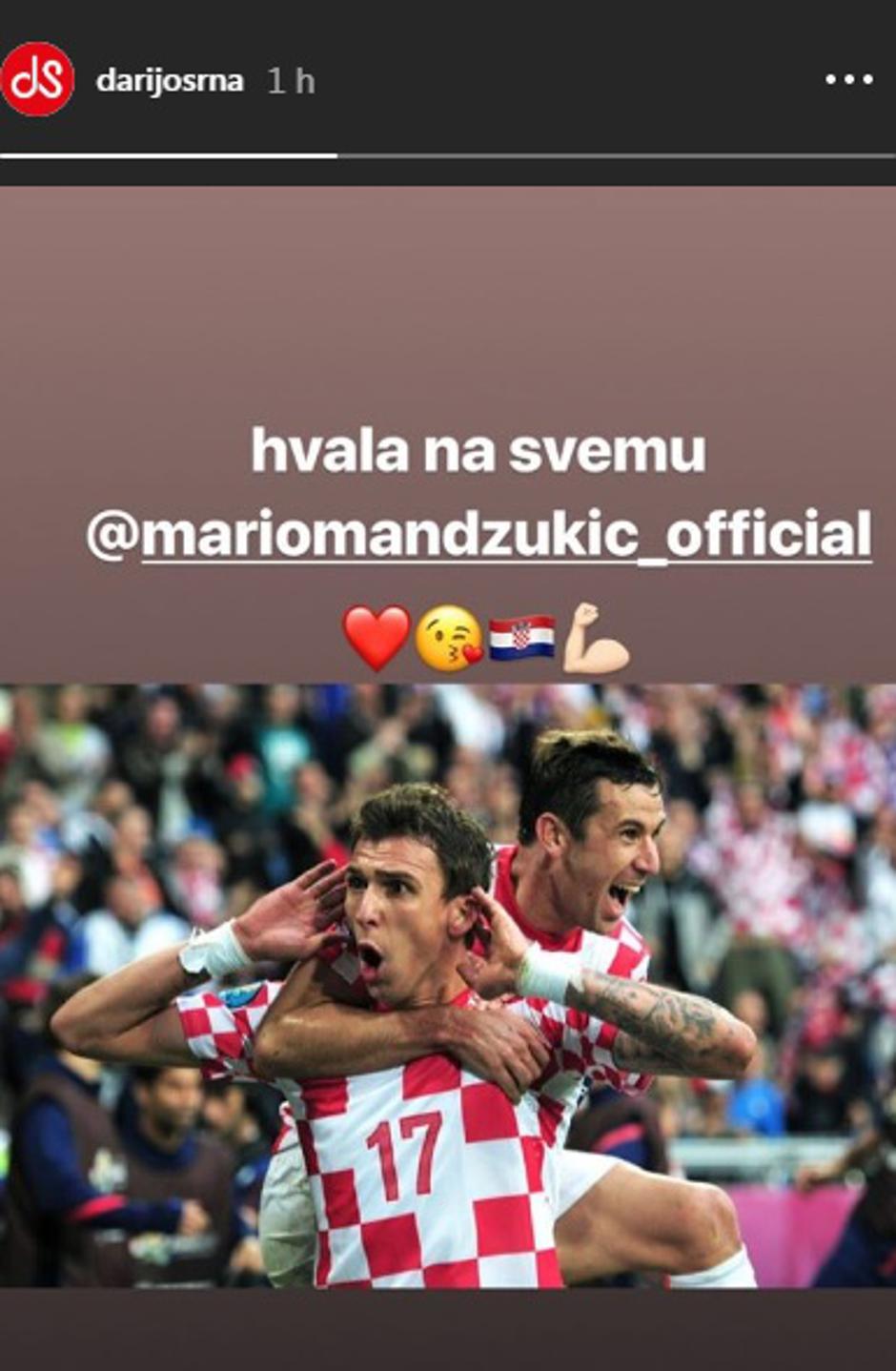 Mandžukić oproštaj