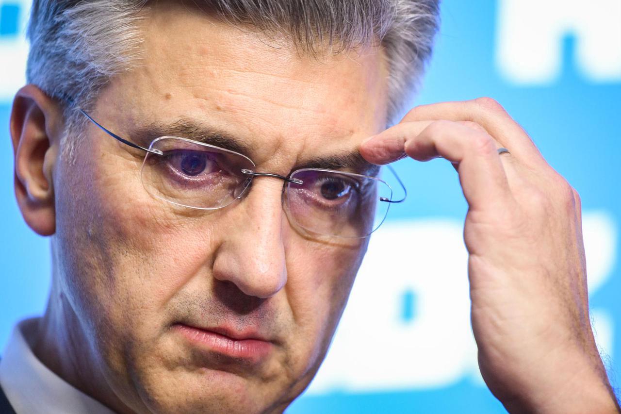 Zagreb: Izjava premijera Plenkovića nakon sjednice stranke