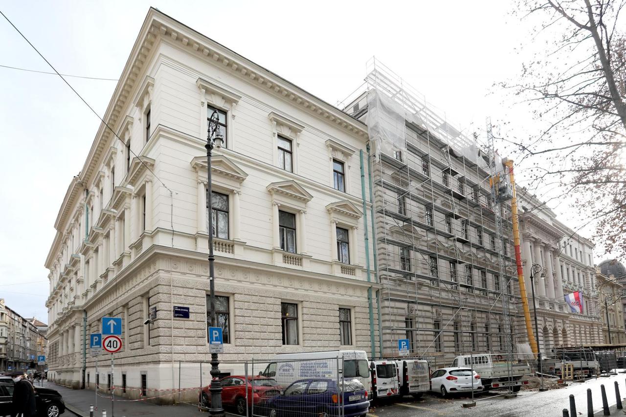 Zgrada Županijskog suda u Zagrebu obnavlja se nakon potresa