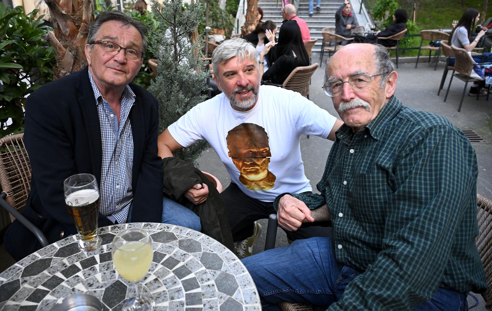 27.04.2036. Zagreb - Promocija restauriranog filma Akcija stadion Dusana Vukotica u Kinoteci okupila glumacku ekipu i prijatelje. Zoran Pusic Photo: Marko Lukunic/PIXSELL