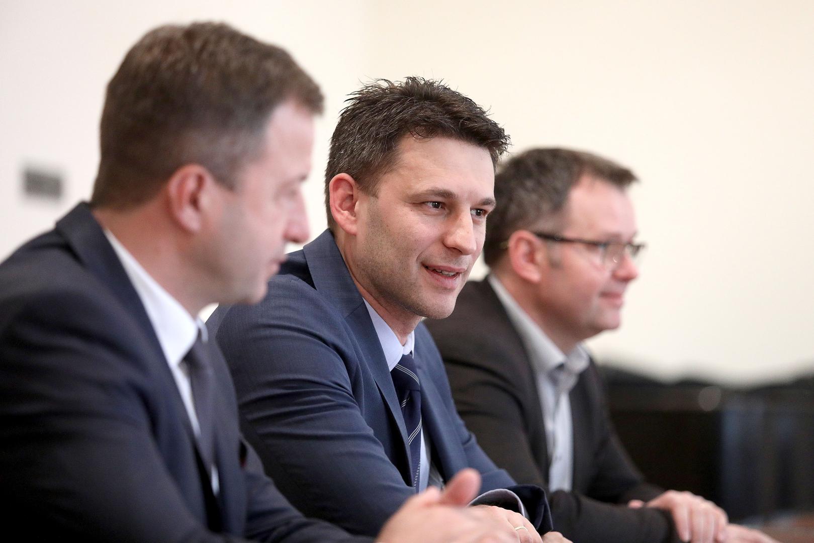 Tomislav Panenić, Božo Petrov i Tomislav Žagar