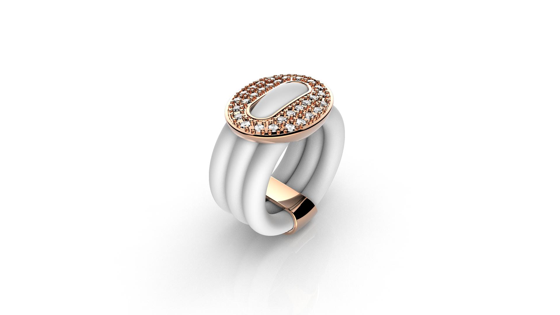 Zaks, prsten sa srebrnim elementima, redovna cijena 740kn, cijena s popustom 555kn