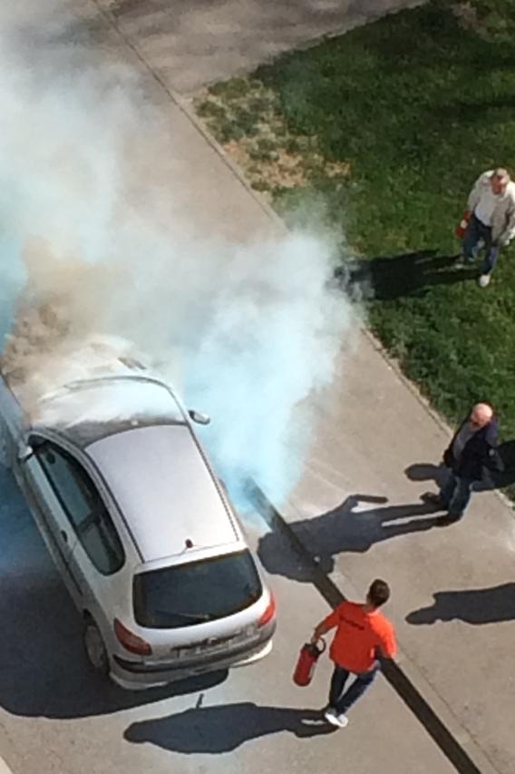 Požar osobnog vozila