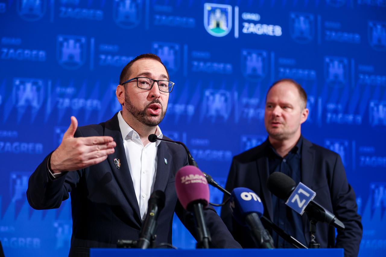 Zagreb: Tomislav Tomašević održao konferenciju za medije