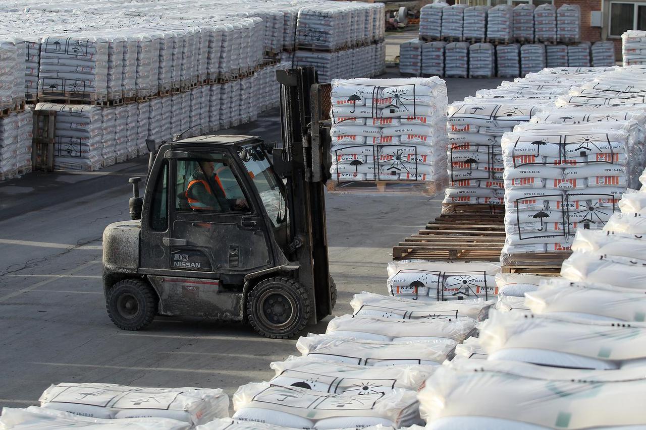 Kutina: Tvornica umjetnih gnojiva Petrokemija