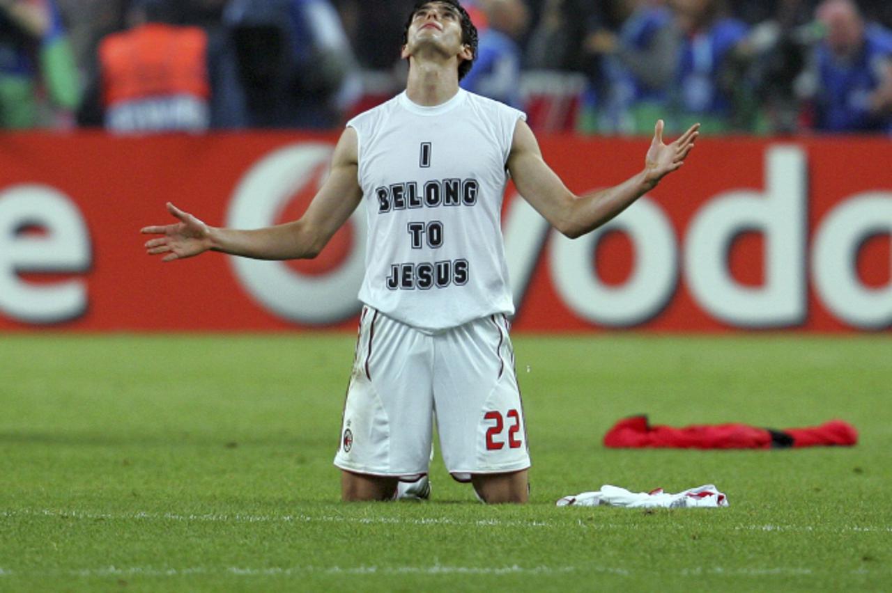 'STOCK PICTURES   According to reports Kaka\'s spokesman has confirmed the Brazilian playmaker has been given permission to speak to City by Milan about possible talks to move to Manchester City in Ja