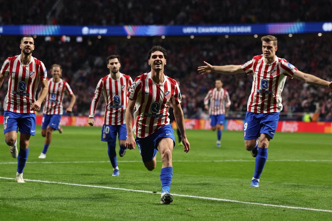 UEFA Champions League - Play Off - Second Leg - Atletico Madrid v Club Brugge