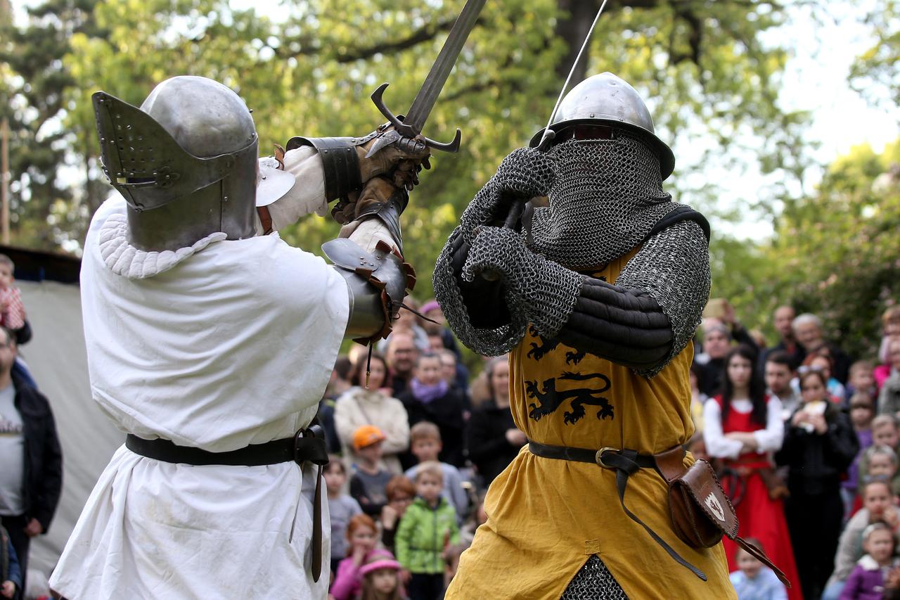 22.04.2017., Zagreb - Srednjovjekovni festival ZmaJurjevo u parku Ribnjak. Photo: Igor Kralj/PIXSELL